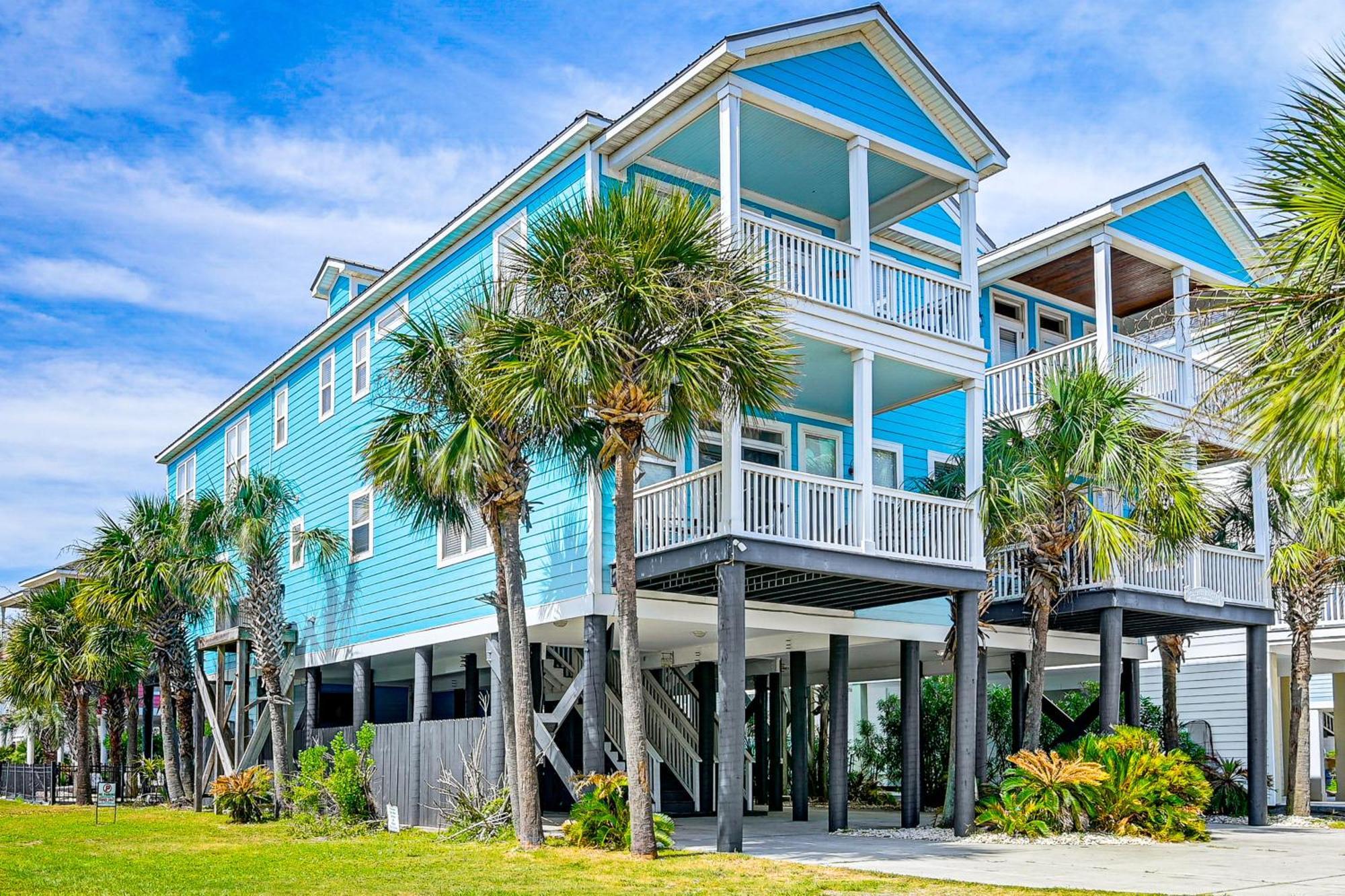 Luxury Home With Ocean View, Private Pool, And Hot Tub Myrtle Beach Exterior photo